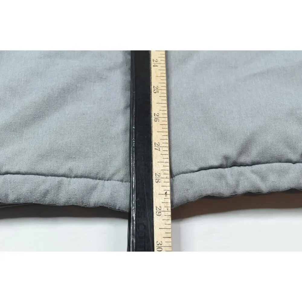 Travis Mathew Interlude Puffer Golf Jacket Mens XL Gray Long Sleeve Full-Zip
